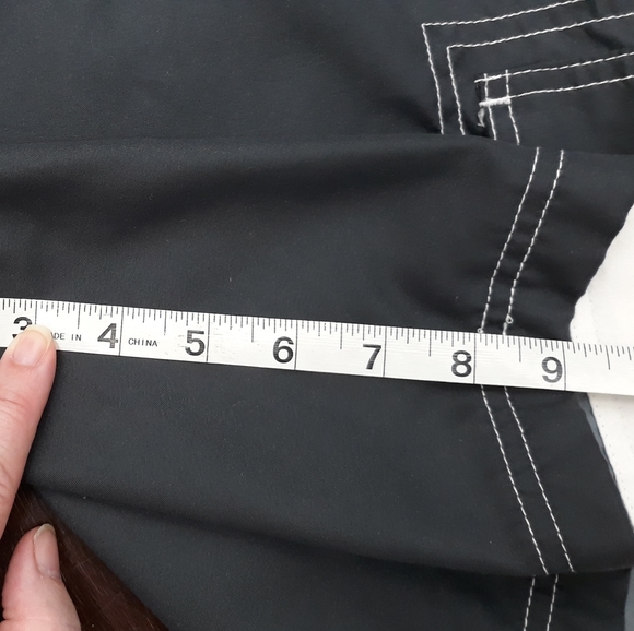 New Mens XL Swim Trunks, Grey, 4 Pockets - Picture 10 of 16